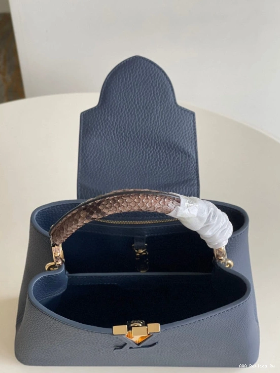 AAA Pruses Bags LOUIS CAPUCINES VUITTON BB 0822